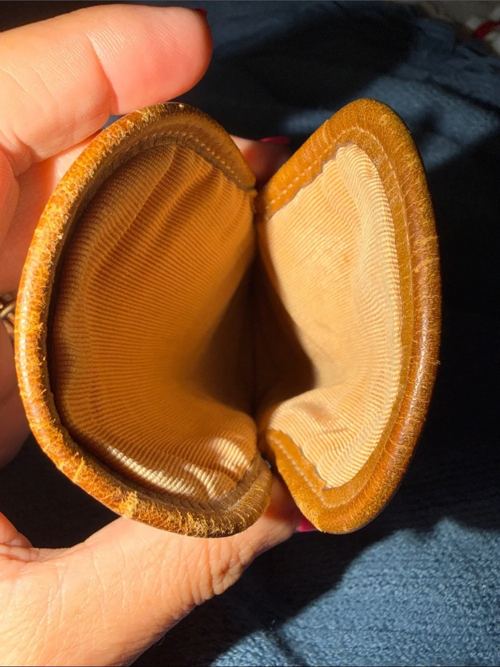 Vintage Ghurka Marley Hodgson No 122 Canvas Leather Eyeglass Sleeve Pouch Norwal